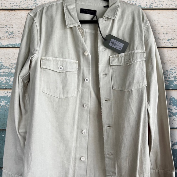NWT All Saints Men’s Spotter shirt - Picture 5 of 8